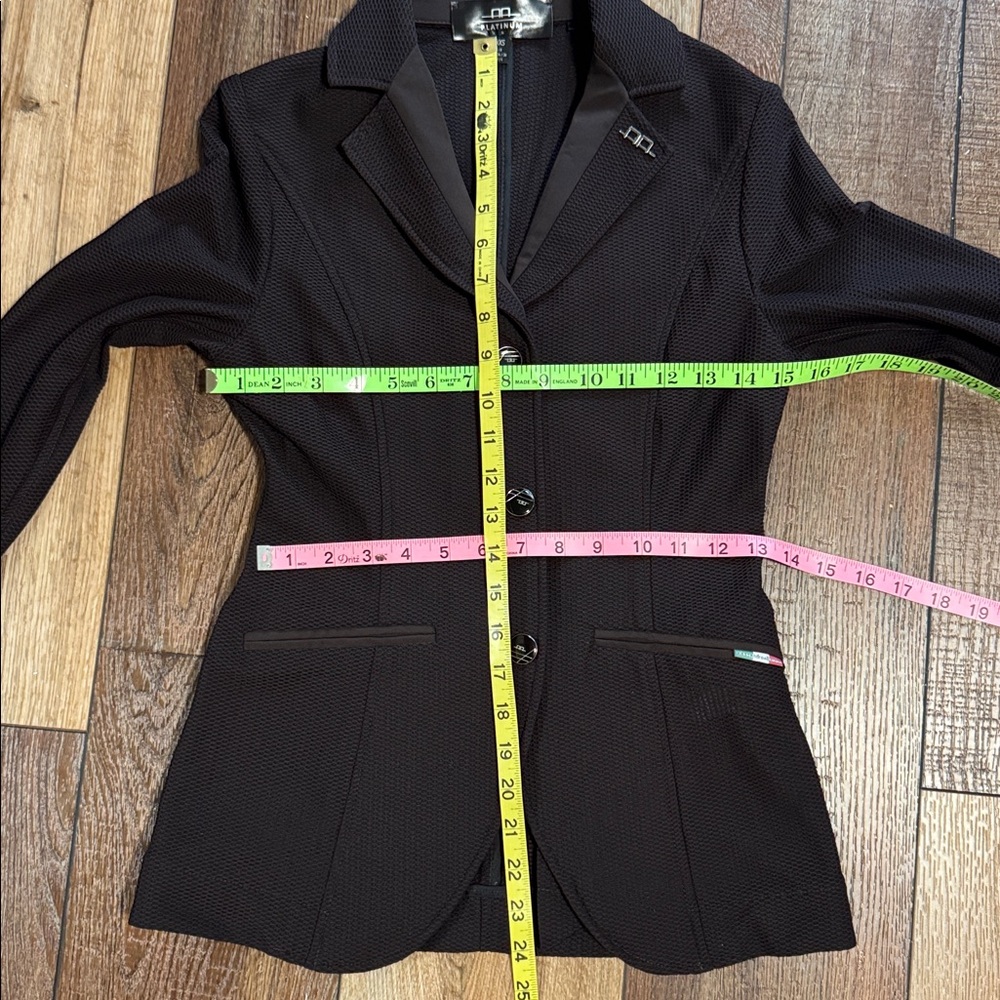 AA Platinum Motionlite by Alessandro Albanese Black Show Jacket Size XXS - Picture 10 of 11